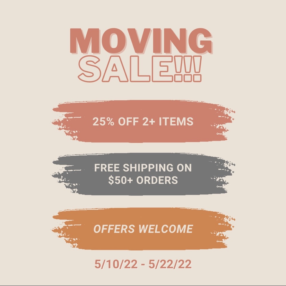 Moving Sale!!!